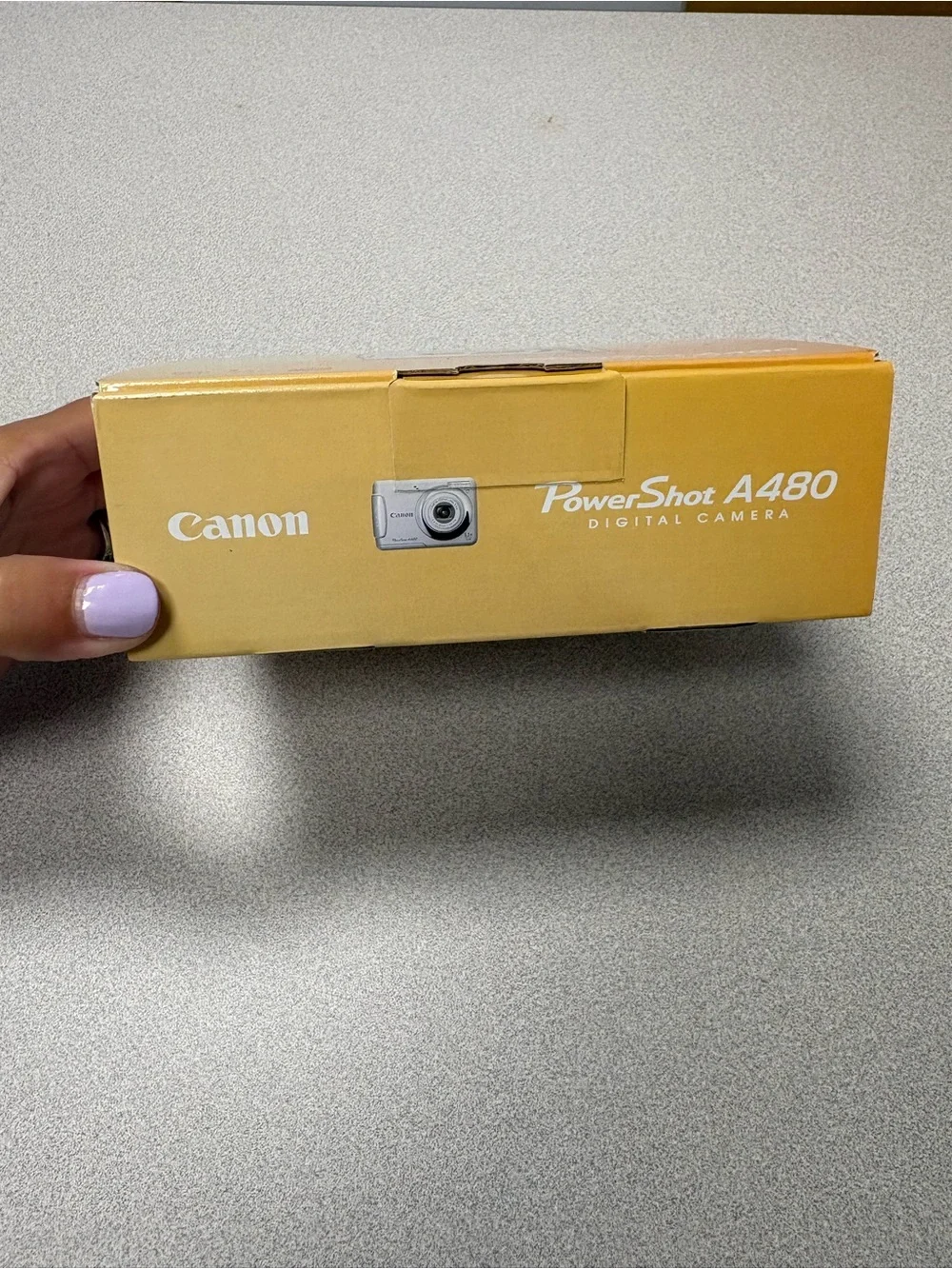 Canon PowerShot A480 With Box Digital Camera (brand New) With Memory
